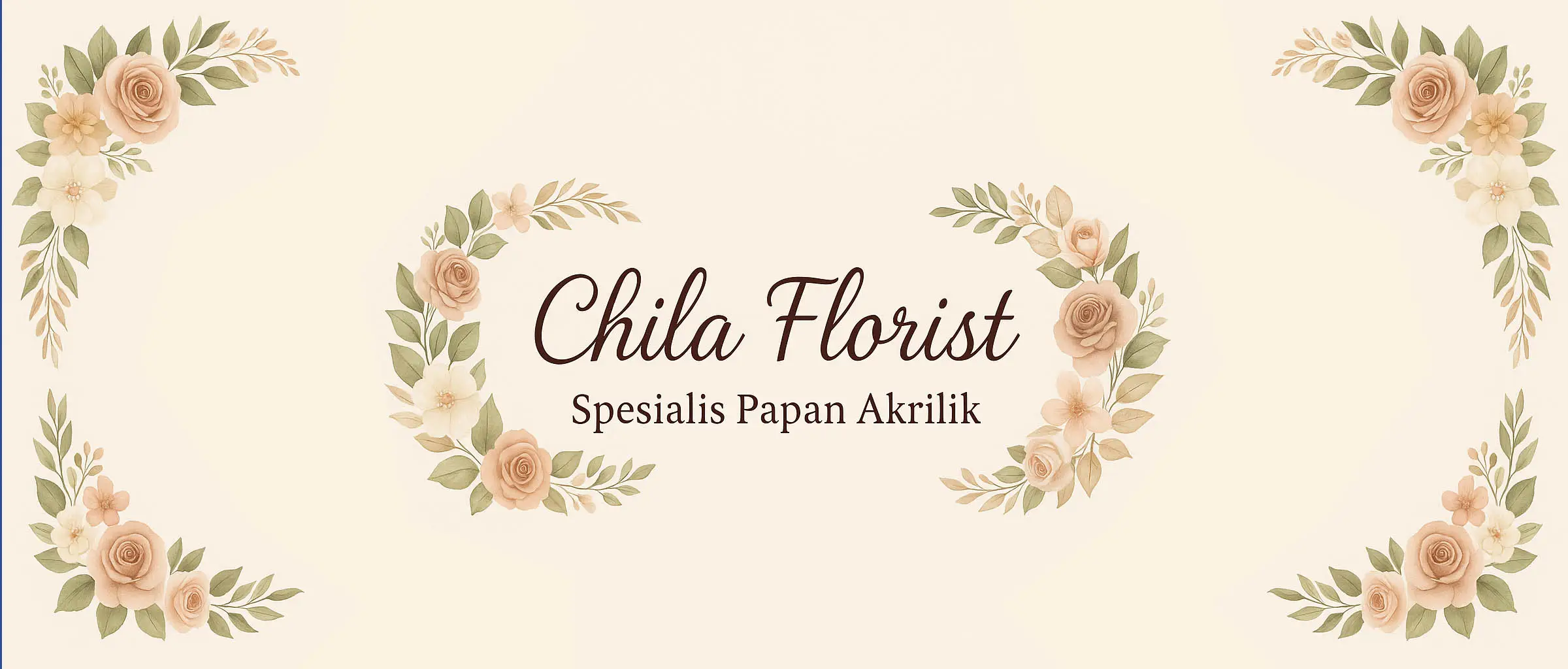 Papan Ucapan Akrilik Cibubur